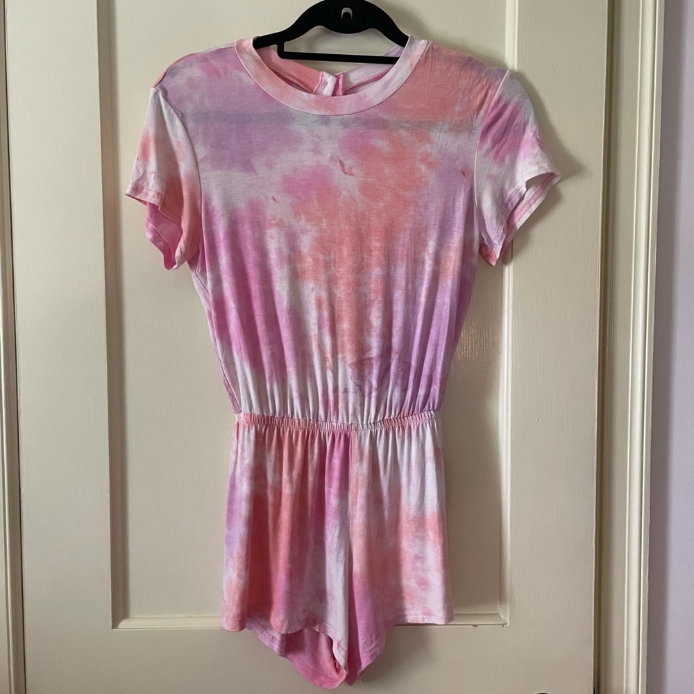 American Apparel Tie-Dye Romper